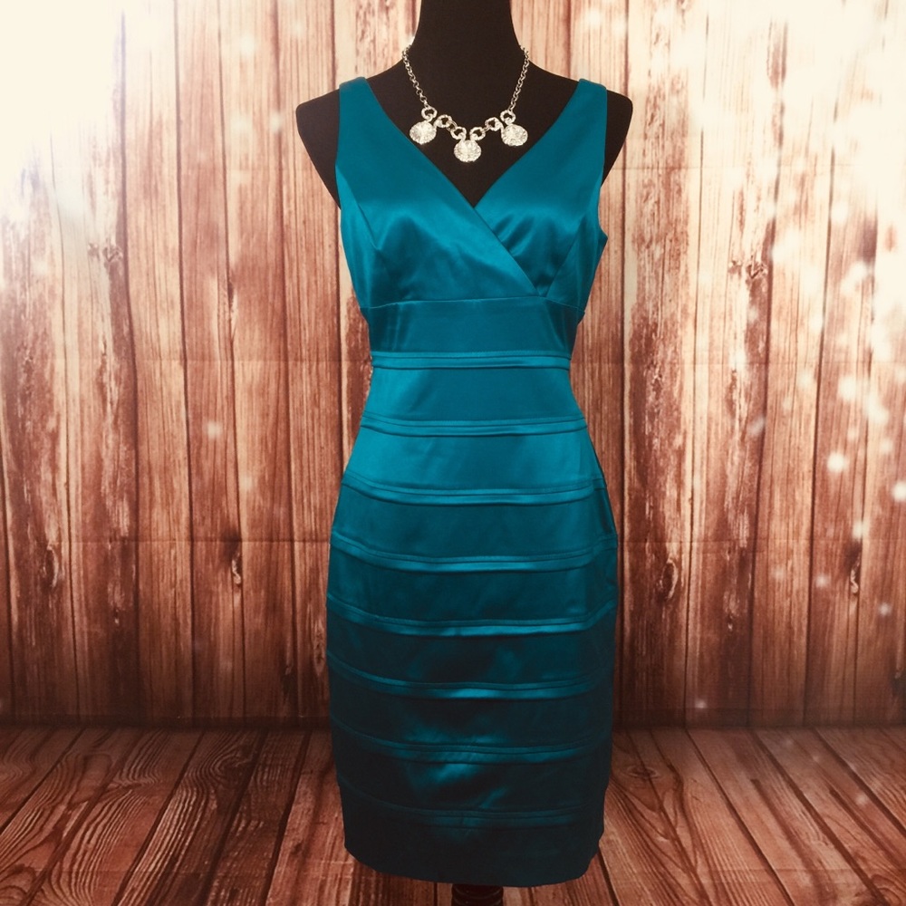 American Living Green Bandage Cocktail Dress Sz 10